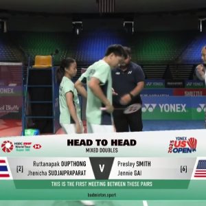 2025年 美国公开赛 鲁塔纳帕克·欧普通&杰尼查·苏杰帕拉特[泰国] vs [美国]普雷斯利·史密斯&珍妮·盖