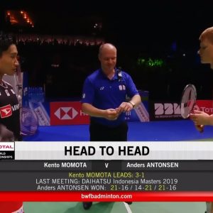 2019年 世界锦标赛 桃田贤斗[日本] vs [丹麦]安德斯·安东森