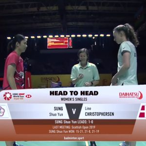 2025年 印尼大师赛 宋硕芸[中国台湾] vs [丹麦]莱恩·克里斯托弗森