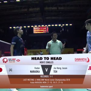 2025年 印尼大师赛 奈良冈功大[日本] vs [新加坡]郑加恒