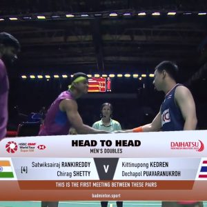2025年 印尼大师赛 萨特维克·赛拉杰·兰基雷迪&奇拉格·钱德拉谢卡尔·谢蒂[印度] vs [泰国]吉丁努蓬·革德伦&德差波·普瓦拉努克罗