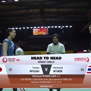 2025年 印尼大师赛 宫崎友花[日本] vs [泰国]拉差诺·因达农