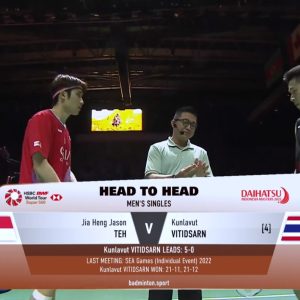 2025年 印尼大师赛 郑加恒[新加坡] vs [泰国]昆拉武特·威提讪