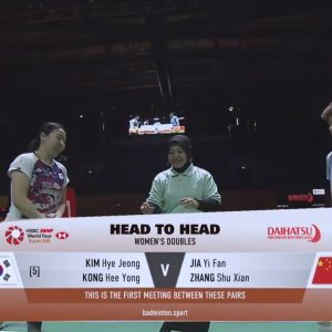 2025年 印尼大师赛 金慧贞&&孔熙容[韩国] vs [中国]贾一凡&张殊贤