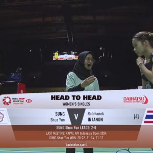 2025年 印尼大师赛 宋硕芸[中国台湾] vs [泰国]拉差诺·因达农