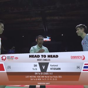 2025年 印尼大师赛 石宇奇[中国] vs [泰国]昆拉武特·威提讪