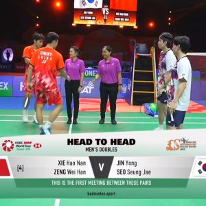 2025年 泰国大师赛 谢浩南&曾维瀚[中国] vs [韩国]真龙&徐承宰