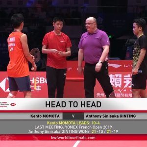 2019年 世界巡回赛 桃田贤斗[日本] vs [印度]安东尼·西尼苏卡·金廷