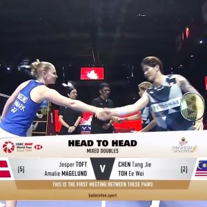 2025年 印尼公开赛 杰斯帕·托夫特&艾米丽·麦格兰德[丹麦] vs [马来西亚]陈堂杰&杜颐沩
