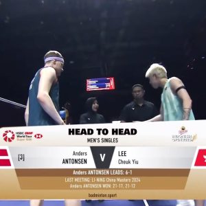 2025年 印尼公开赛 安东森[丹麦] vs [中国香港]李卓耀