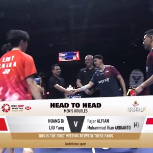 2025年 印尼公开赛 黄荻&刘阳[中国] vs [印尼]法贾尔·阿尔菲安&穆罕默德·里安·阿迪安托