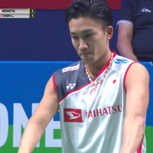 2018年 法国公开赛 谌龙[中国] vs [日本]桃田贤斗