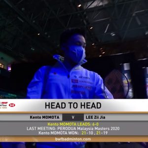 2021年 全英公开赛 桃田贤斗[日本] vs [马来西亚]李梓嘉