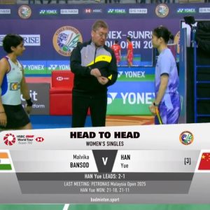 2025年 印度公开赛 马尔维卡·班索德[印度] vs [中国]韩悦