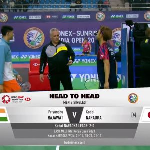 2025年 印度公开赛 普里耶修·拉贾瓦特[印度] vs [日本]奈良冈功大