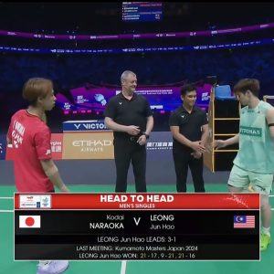 2025年 苏迪曼杯 奈良冈功大[日本] vs [马来西亚]梁峻豪