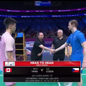 2025年 苏迪曼杯 杨灿[加拿大] vs [捷克]简·劳达