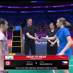 2025年 苏迪曼杯 张雯语[加拿大] vs [捷克]佩特拉·迈克斯内洛娃