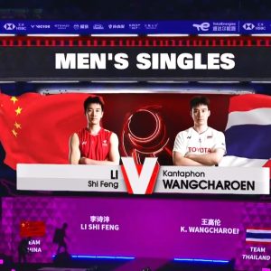 2025年 苏迪曼杯 李诗沣[中国] vs [泰国]王高伦