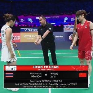 2025年 苏迪曼杯 拉差诺·因达农[泰国] vs [中国]王祉怡