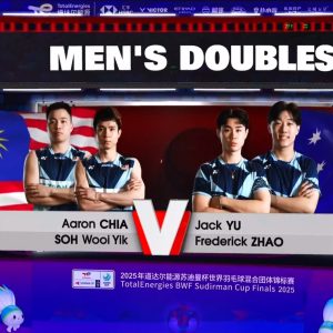 2025年 苏迪曼杯 谢定峰&苏伟译[马来西亚] vs [澳大利亚]于亚贝&弗雷德里克