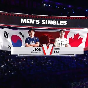 2025年 苏迪曼杯 全奕陈[韩国] vs [加拿大]赖浩俊