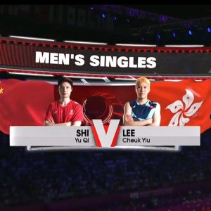 2025年 苏迪曼杯 石宇奇[中国] vs [中国香港]李卓耀