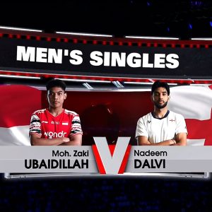 2025年 苏迪曼杯 穆罕獸德·乌拜迪拉[印度尼西亚] vs [英格兰]纳迪姆·达尔维