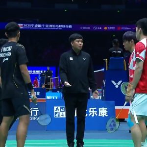 2025年 亚洲锦标赛 李哲辉&杨博轩[中国台北] vs [印度尼西亚]里奥·罗利·卡尔南多&巴加斯·毛拉纳