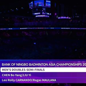 2025年 亚洲锦标赛 陈伯阳&刘毅[中国] vs [印度尼西亚]里奥·罗利·卡尔南多&巴格斯·毛拉纳