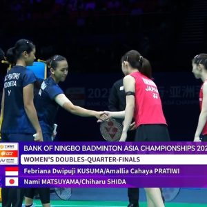 2025年 亚洲锦标赛 法布里安娜·德维普吉·库苏马&阿玛莉亚·卡哈亚·普拉蒂维[印度尼西亚] vs [日本]松山奈未&志田千阳