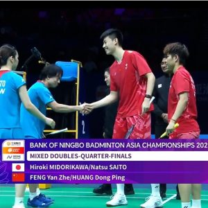 2025年 亚洲锦标赛 绿川大辉&斋藤夏[日本] vs [中国]冯彦哲&黄东萍