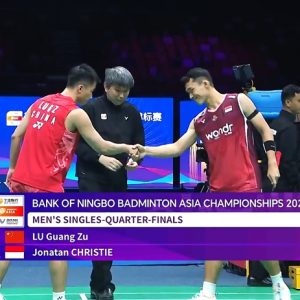 2025年 亚洲锦标赛 陆光祖[中国] vs [印度尼西亚]乔纳坦·克里斯蒂