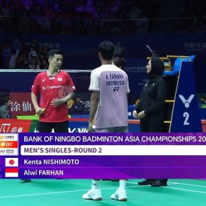 2025年 亚洲锦标赛 西本拳太[日本] vs [印度尼西亚]阿尔维·法汉