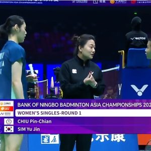 2025年 亚洲锦标赛 邱品蒨[中国台北] vs [韩国]沈有振