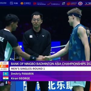 2025年 亚洲锦标赛 德米特里·帕纳林[哈萨克斯坦] vs [印度]基兰·乔治