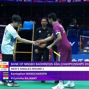 2025年 亚洲锦标赛 王高伦[泰国] vs [印度]普里耶修·拉贾瓦特