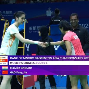 2025年 亚洲锦标赛 马尔维卡·班索德[印度] vs [中国]高昉洁