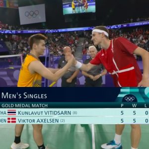 2024年 奥运会 昆拉武特·威提讪[泰国] vs [丹麦]安塞龙