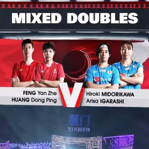 2025年 苏迪曼杯 冯彦哲&黄东萍[中国] vs [日本]绿川大辉&五十岚有纱