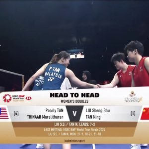 2025年 印尼公开赛 陈康乐&蒂娜·穆拉利塔兰[马来西亚] vs [中国]刘圣书&谭宁