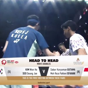 2025年 印尼公开赛 金元浩&徐承宰[韩国] vs [印尼]萨巴·卡亚曼·咖塔曼&穆罕默德·利萨·巴列维·伊斯法哈尼