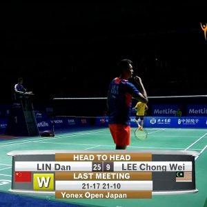 2015年 中国顶级联赛 林丹[中国] vs [马来西亚]李宗伟