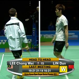 2011年 全英赛 李宗伟[马来西亚] vs [中国]林丹