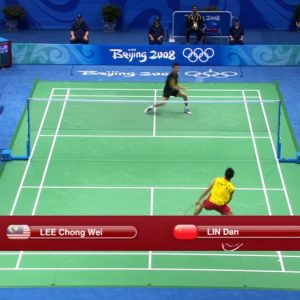 2008年 北京奥运会 李宗伟[马来西亚] vs [中国]林丹