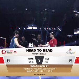 2025年 印尼公开赛 王祉怡[中国] vs [中国]韩悦