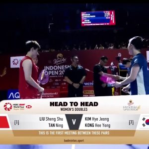 2025年 印尼公开赛 刘圣书&谭宁[中国] vs [韩国]金慧贞&孔熙容