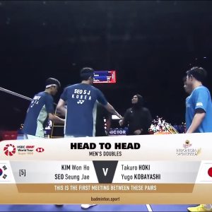 2025年 印尼公开赛 金元浩&徐承宰[韩国] vs [日本]保木卓朗&小林优吾