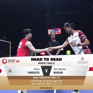 2025年 印尼公开赛 山口茜[日本] vs [印尼]普特里·库苏玛·瓦尔达尼