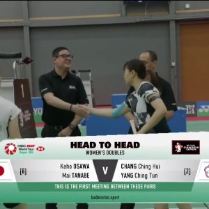 2025年 加拿大公开赛 大泽佳步&田部真唯[日本] vs [中国台北]张净惠&杨景惇